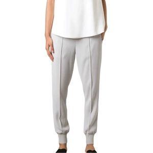 Vince crepe pull on jogger pale grey